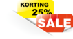 Kortingsstickers