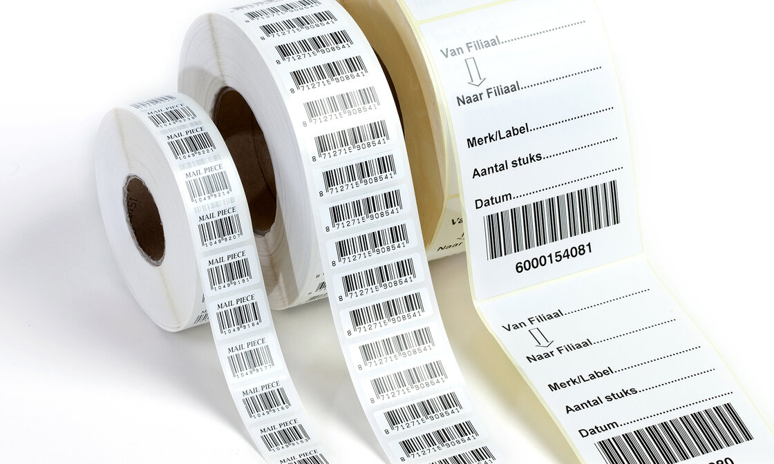 24-uurs etiketten-Barcode/QR code/Locatielabels