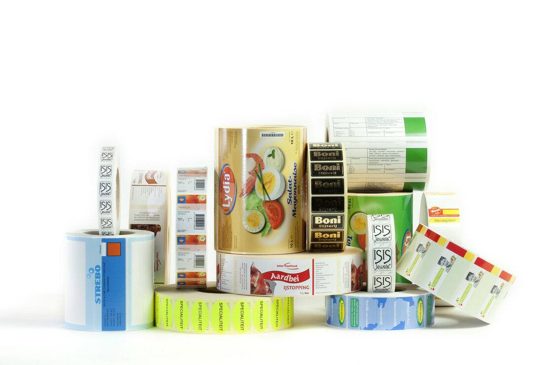 Etiketten Full Color