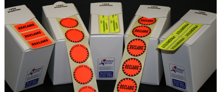 Standaard Tekstetiketten