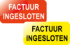 Factuur ingesloten