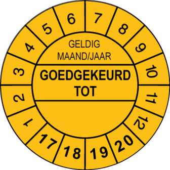 Goedgekeurd tot-&Oslash;30