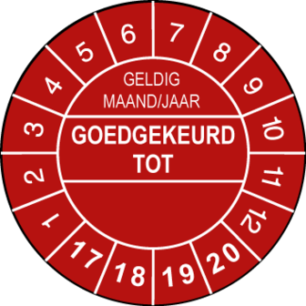 &Oslash;30 mm Rood