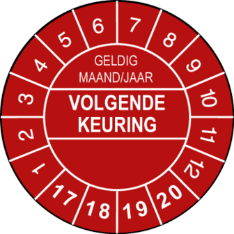 &Oslash;30mm Rood