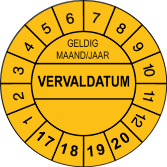 &Oslash;30mm Geel