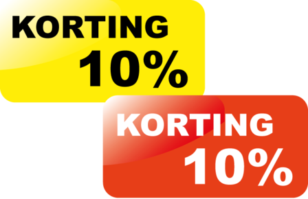 10% korting