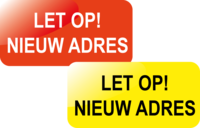 Let op! Nieuw Adres