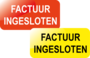 Factuur ingesloten